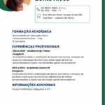 Eu vou criar um currículo personalizado e moderno em 24hrs