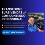 Eu vou gravar a publicidade para você faturar muito mais