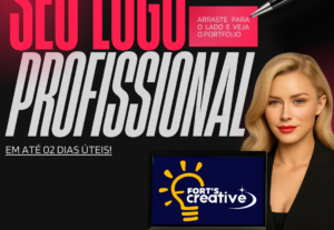 Eu vou criar seu logotipo profissional em dois dias