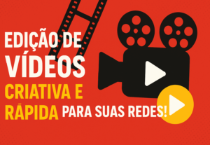 Eu vou editar seus videos de maneira criativa e eficaz.