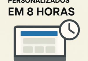 Eu vou criar sites modernos, responsivos e personalizados