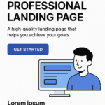 Eu vou criar a sua landing page por um preço justo