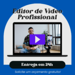 Eu vou editar seu vídeo/criativo em menos de 12h.