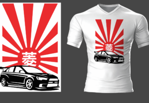 Eu vou criar o design da sua camiseta para sublimação.