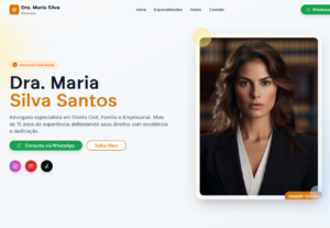Eu vou criar seu Cartão de Visita Digital em 24h