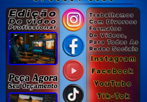 Eu vou Fazer Edição De Vídeos Para Redes Sociais