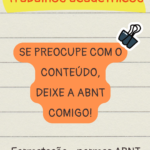 Eu vou formatar o seu trabalho acadêmico de 25 págs.