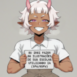Eu vou fazer seis ilustrações da sua escolha utilizando ia