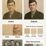 Eu vou fazer Restauração Profissional de Fotos Antigas e Dan...