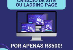 Eu vou Criar seu site em 3 dias otimizado