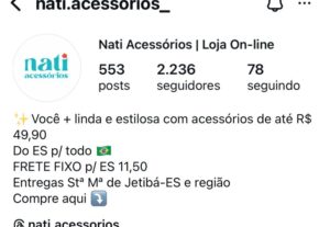 Eu vou analisar o seu perfil do Instagram