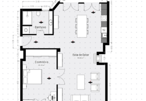 Eu vou fazer planta baixa e 3D da sua casa.
