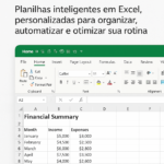 Eu vou fazer sua planilha e gráficos em Excel