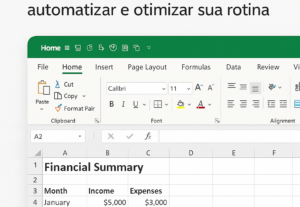 Eu vou fazer sua planilha e gráficos em Excel