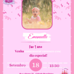 Eu vou Criar vários convites personalizados