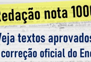 Eu vou corrigir sua redação - Nota 1000