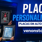 Eu vou fazer uma placa personalizada pra você