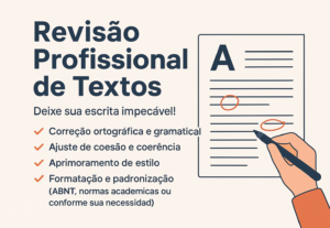 Eu vou Revisar seus textos com clareza