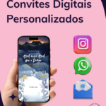 Eu vou criar seu convite digital único