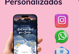 Eu vou criar seu convite digital único