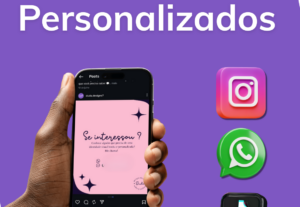Eu vou criar posts personalizados para você