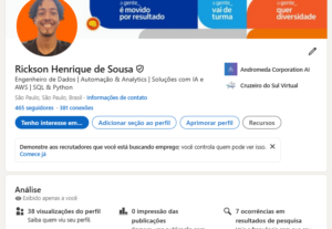 Eu vou estruturar seu banco de dados e automatizar pipes