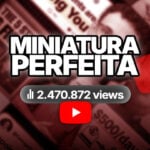 Eu vou criar a capa thumbnail miniatura para vídeo do youtub...