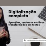 Eu vou transformar suas apostilas e cadernos em world e pdf.