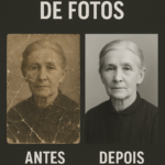 Eu vou fazer a restauração de sua foto antiga