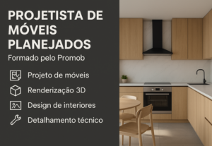 Eu vou fazer seu projeto de moveis planejados