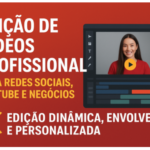 Eu vou Editar Vídeos Profissional para Redes Sociais