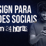 Eu vou fazer seu design para redes sociais em 24 horas