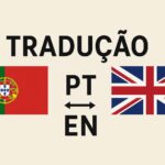 Eu vou fazer tradução de textos em inglês e português