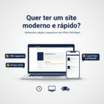 Eu vou Criar seu site de apresentação profissional
