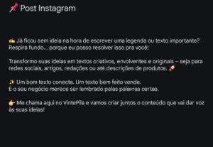 Eu vou fazer um texto, seja para redação ou outros.