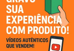 Eu vou fazer um review do seu produto para engajar clientes.