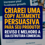 Eu vou Criar uma copy altamente persuasiva para seu produto.