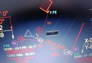 Eu vou Desenhar projetos em redes de  distribuição de energi...