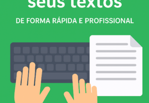 Eu vou fazer Digitação e Formatação de Textos