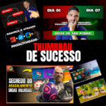 Eu vou fazer thumbnail bonitas para seu canal