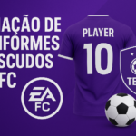 Eu vou criar uniformes exclusivos para o seu Modo Carreira