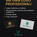 Eu vou fazer a logo de seu negocio rapido.