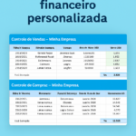 Eu vou criar uma planilha para controle financeiro