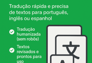 Eu vou traduzir seu texto de ingles para portugues