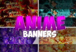 Eu vou fazer seu banner do Youtube estilo anime