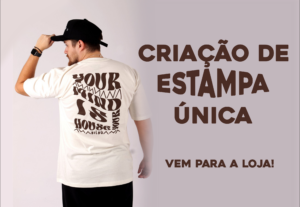 Eu vou fazer a estampa para suas camisas