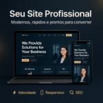 Eu vou criar seu site profissional moderno e rápido