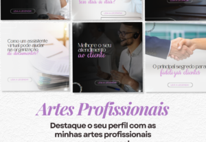 Eu vou criar a arte perfeita para destacar o seu perfil