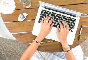 Eu vou digitar textos para seu blog