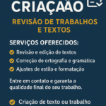 Eu vou Criar ou revisar seus textos
